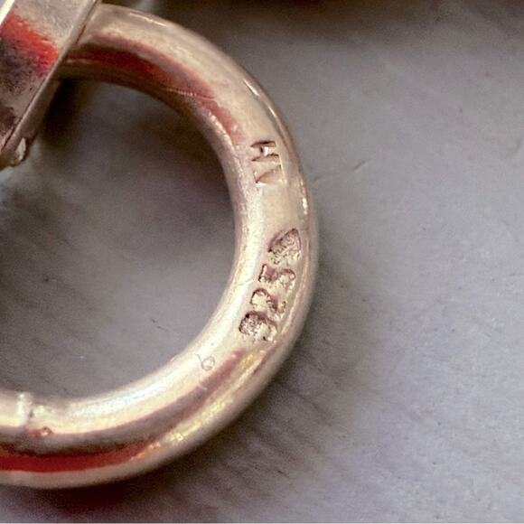 Silpada Heart Charm Chainlink Toggle Bracelet - Picture 5 of 8